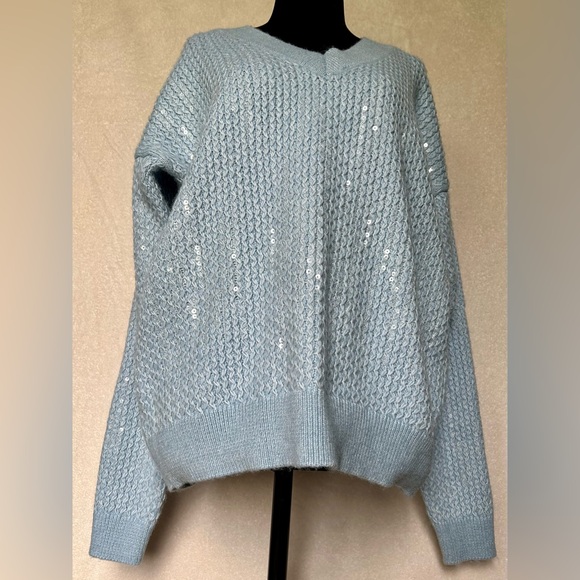 Women’s Sequined Sweater - Picture 2 of 5